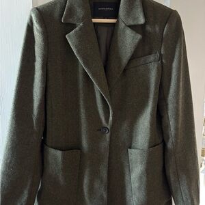 Banana Republic Women's Dark Green Blazer